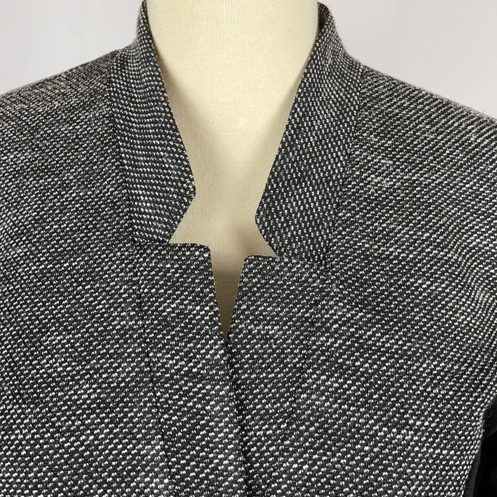 Halogen Gorgeous Tweed Blazer w/Black Trim & Zipper Pockets - Size Small - Picture 2 of 13